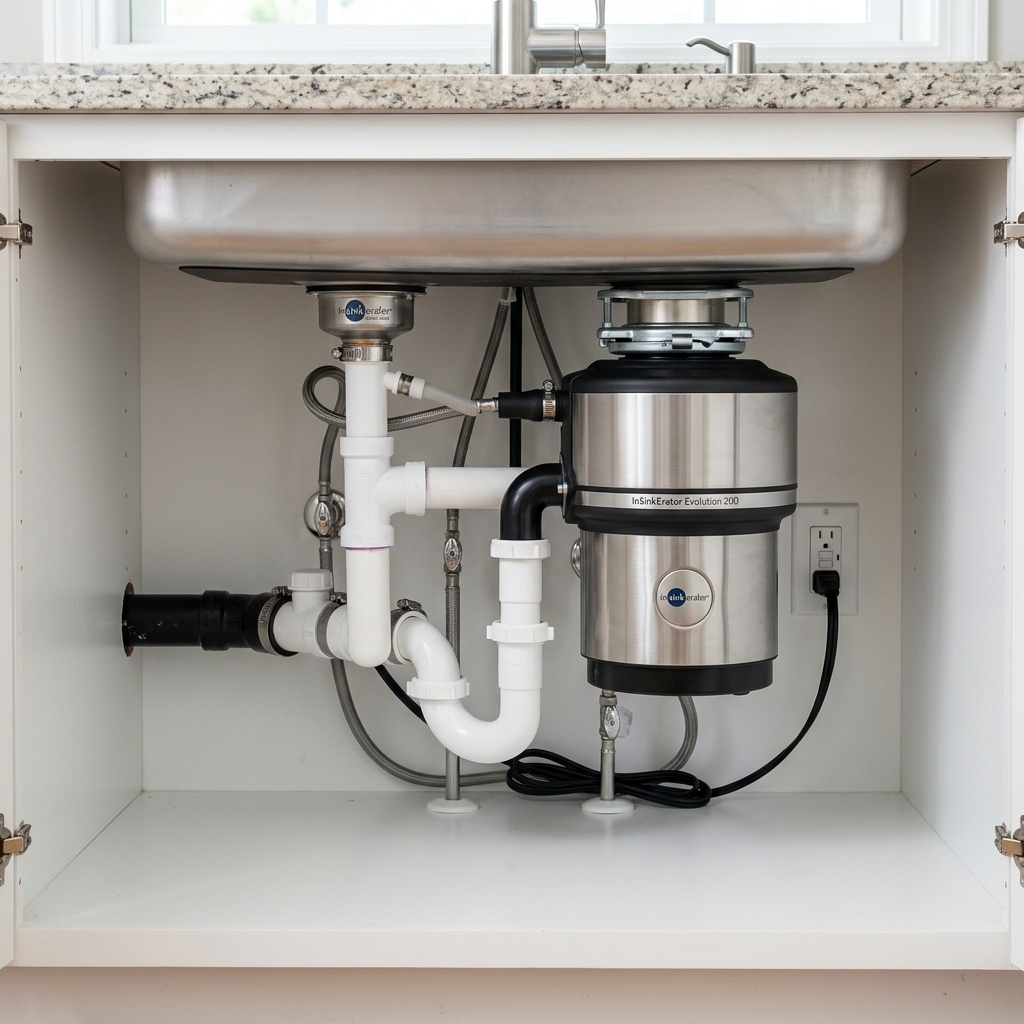 Kitchen Under-Sink Garbage Disposal
